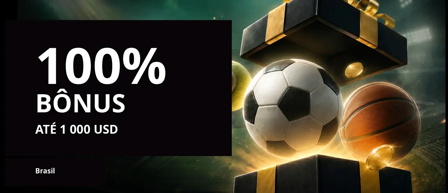 Bônus de boas-vindas DaleWin: 100% no primeiro depósito