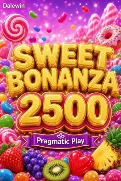 Caça-níquel Sweet Bonanza 2500 na DaleWin